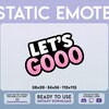 Simpin' Twitch Emote Simpin Discord Emote Instant Download Twitch ...