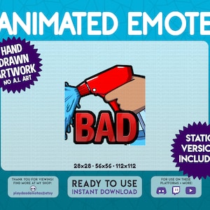 Emote CATTIVE della bottiglia spray rossa / ANIMATE + Emote cattive rosse STATICHE / Animate in 3 velocità! / emoticon animata rossa, emoticon testo animato rosso, emoji