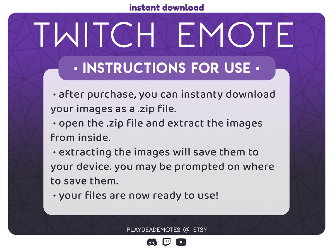 Simpin' Twitch Emote | Simpin Discord Emote | Instant Download Twitch ...