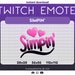 Simpin' Twitch Emote Simpin Discord Emote Instant Download Twitch ...