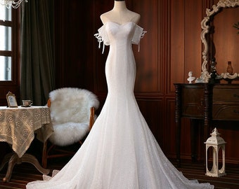 White Wedding Dress - Etsy UK