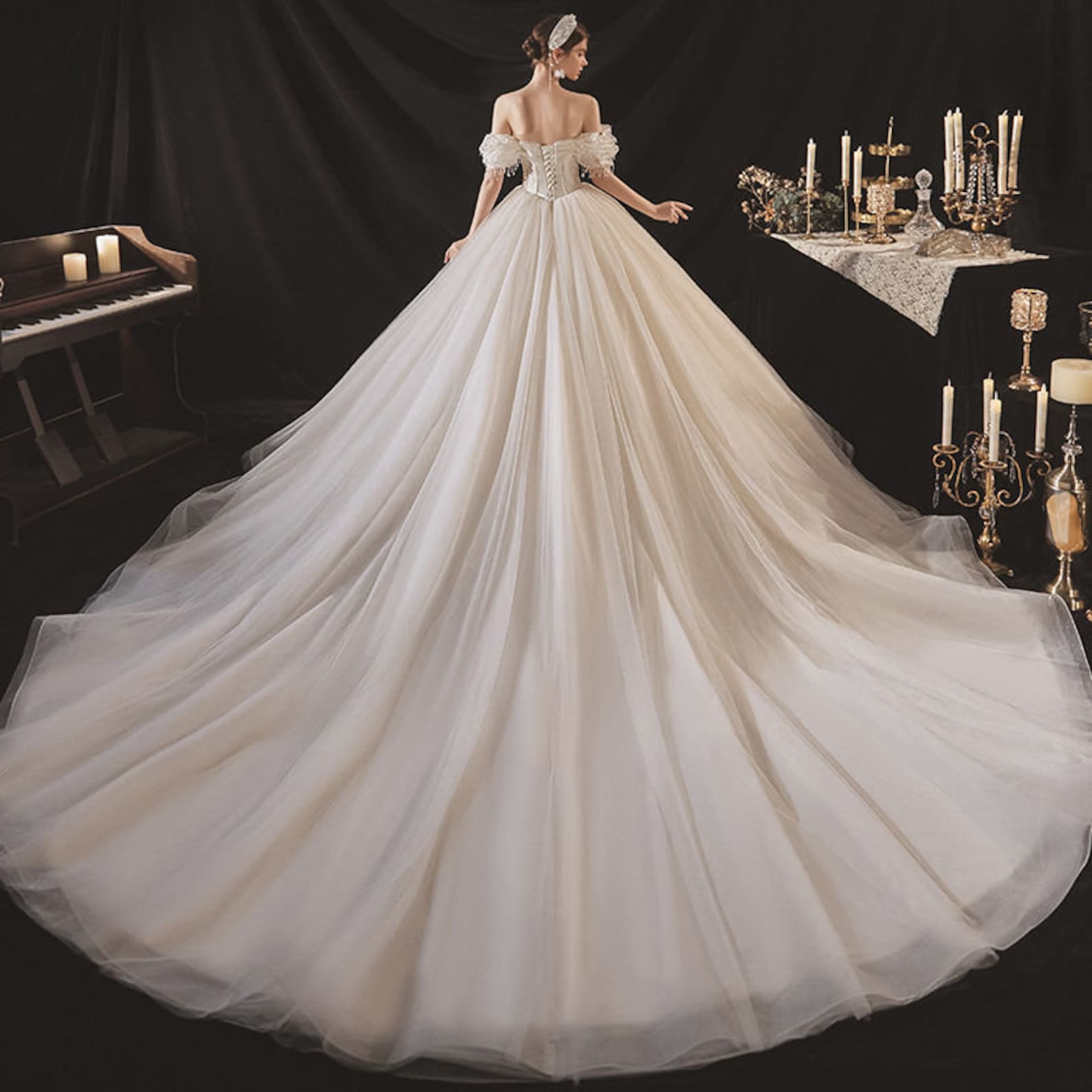 White Wedding Dress White Bride Gown White Bridal Dress - Etsy