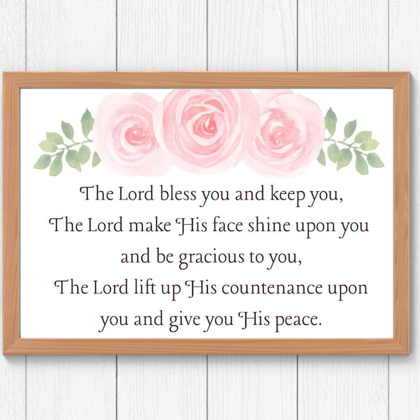 Priestly Blessing - Etsy