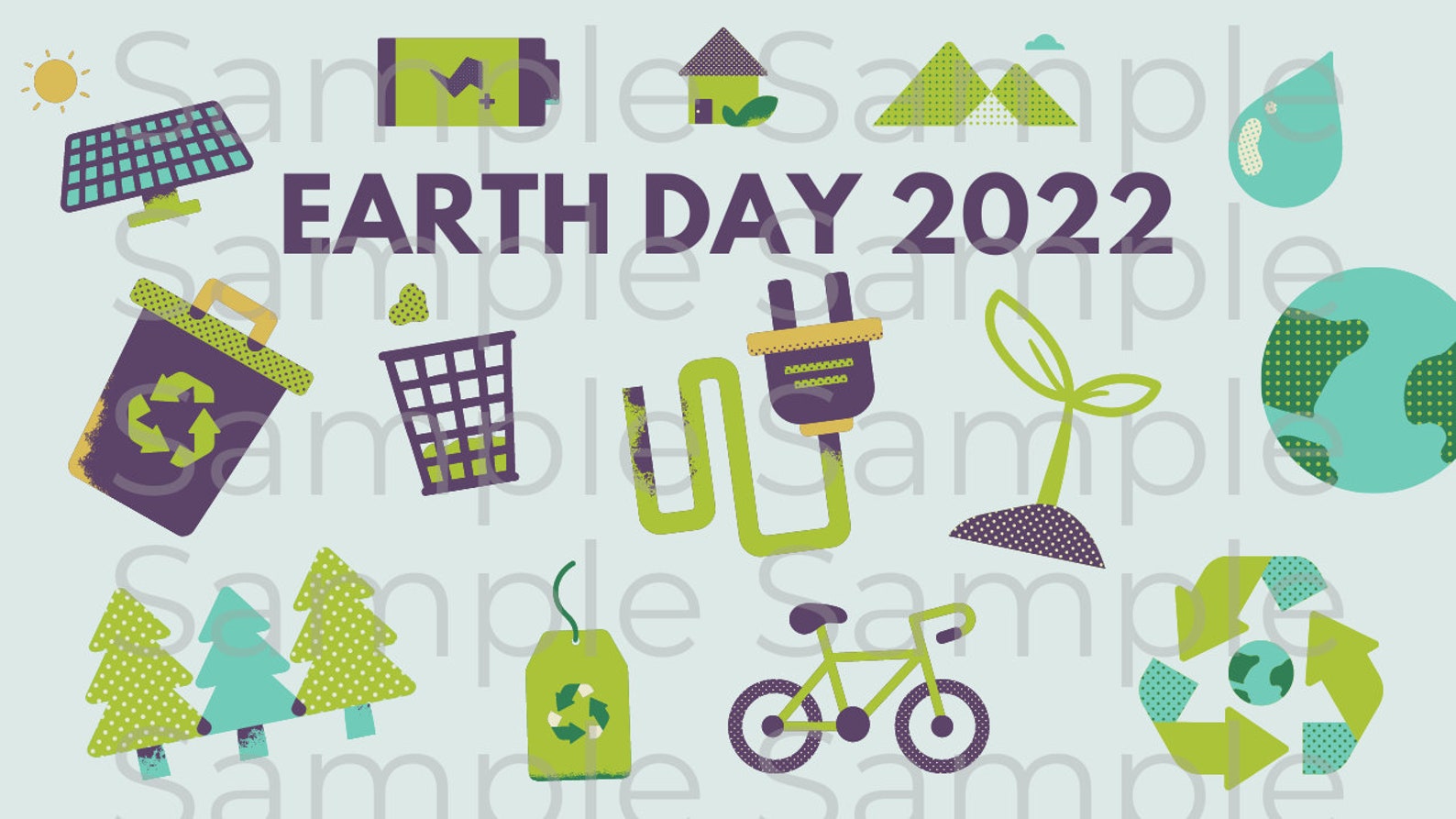 Zoom Background Earth Day Digital Download Zoom ex Etsy UK