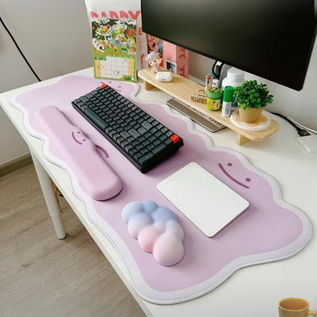 アイドル [HAPPY]Wootteo Wrist Rest Set BTS] JIN 'HAPPY' - Wootteo Wrist Rest Set – HISWAN