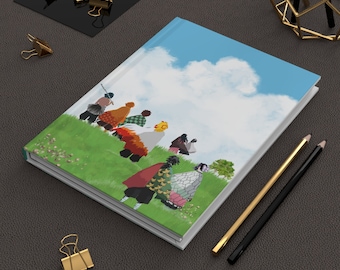 Anime Hardcover Journal: Kawaii Manga Notebook, Single Lined or Blank