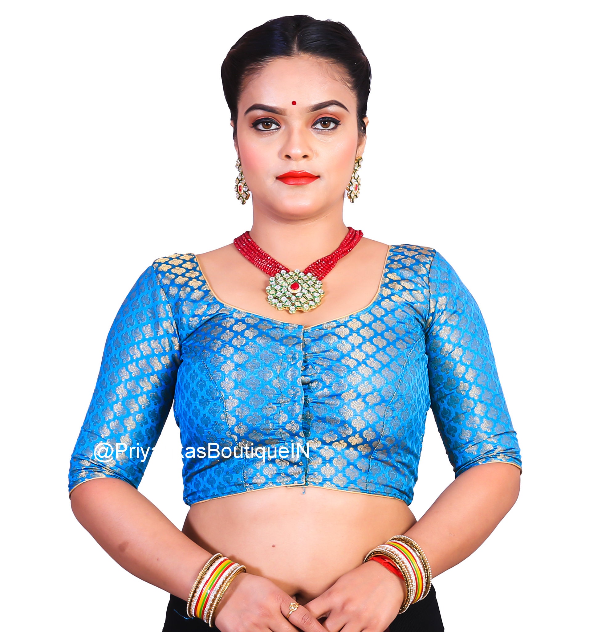 Turquoise Blue Co. HERMOSA TOP