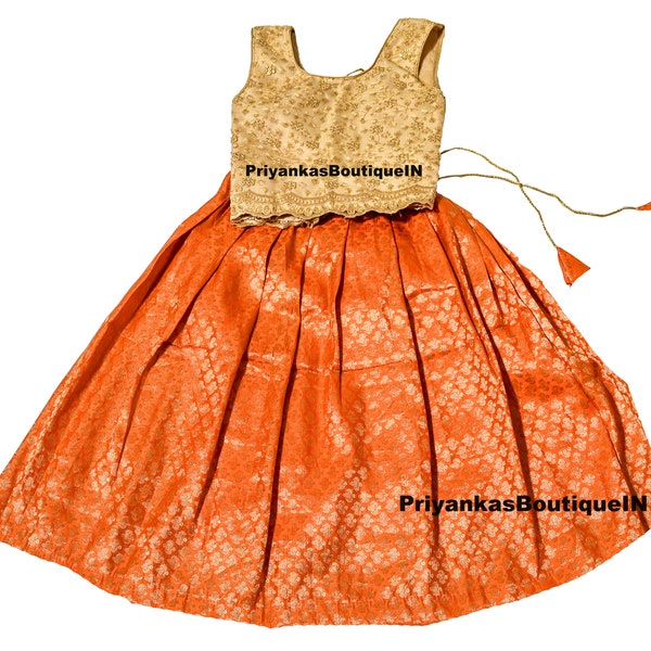 Designer Baby Girls Dress , Kids Lehenga, Readymade Ethnic Wear Kids Lehenga, Festive Wear,Readymade Kids Lehenga, Girls Lehenga Choli