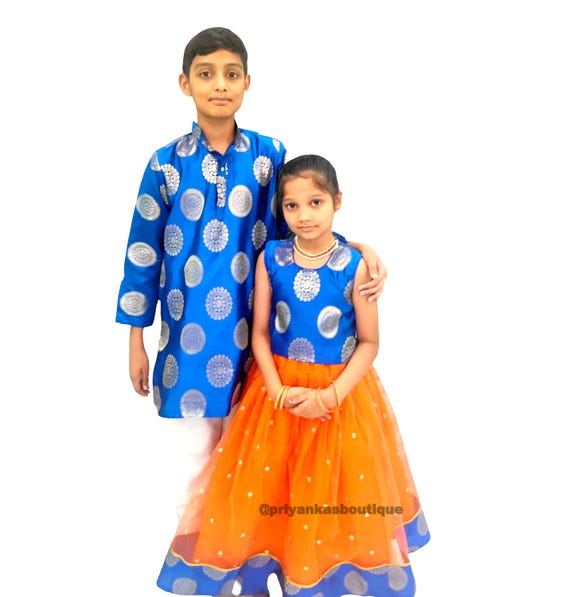 Brother And Sister Same Dress Traditional Brother Sister Combo