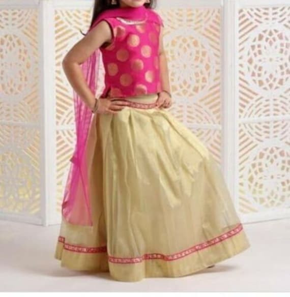 Cotton Festive Wear JK-11 Kids Girl Lehenga Choli, Size: 23 TO 34 at Rs  499/piece in Surat