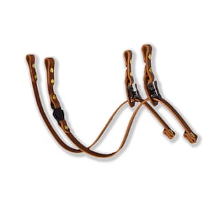 Firefighter Leather Chin Strap - Standard length