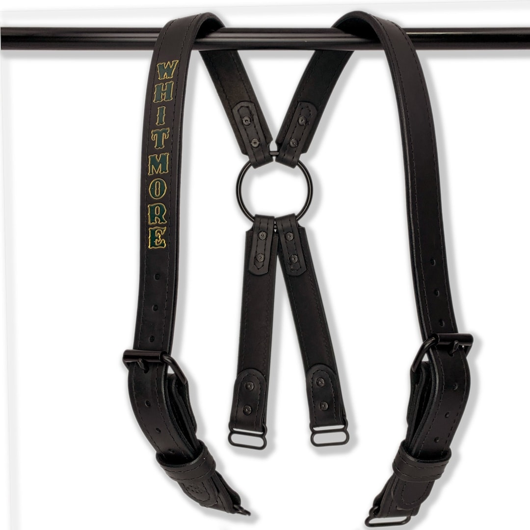 Custom Leather Firefighter Suspenders Heavy-duty - Etsy