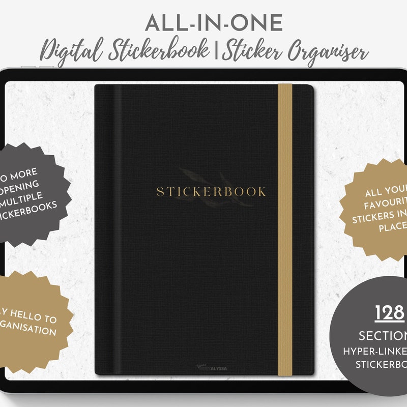 Blank Stickerbooks - Etsy