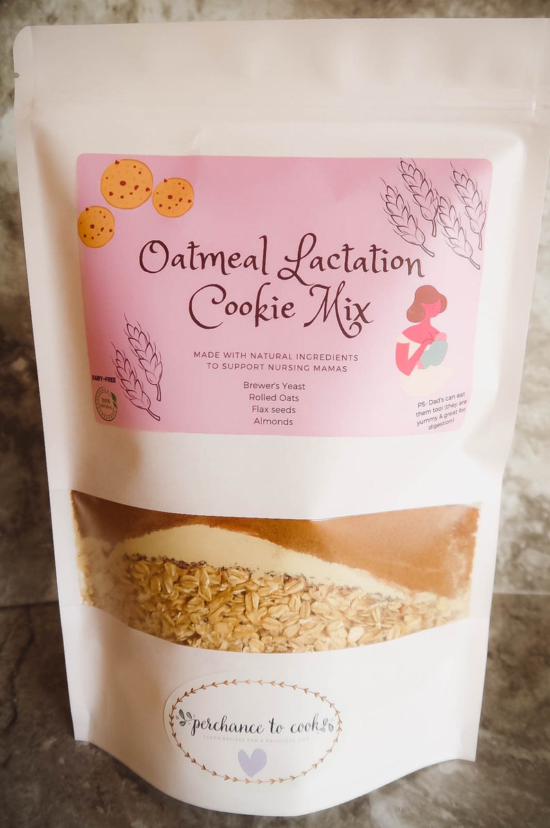 Oatmeal Lactation Cookie Mix Dairy-free image 1