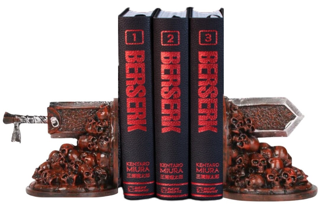 Berserk Bookends Furious Bookends Dragon Slayer Resin Craft Etsy Ireland