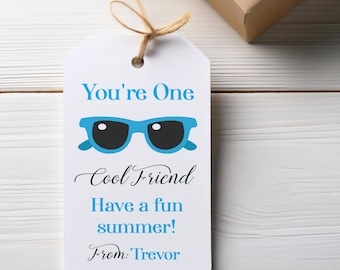 End of the Year Student Gift Tag: Fun Summer Friend (Digital Download)