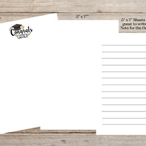 Graduation Memory Jar Sign and Note Card / DIY Memory Jar Sign Editable ...