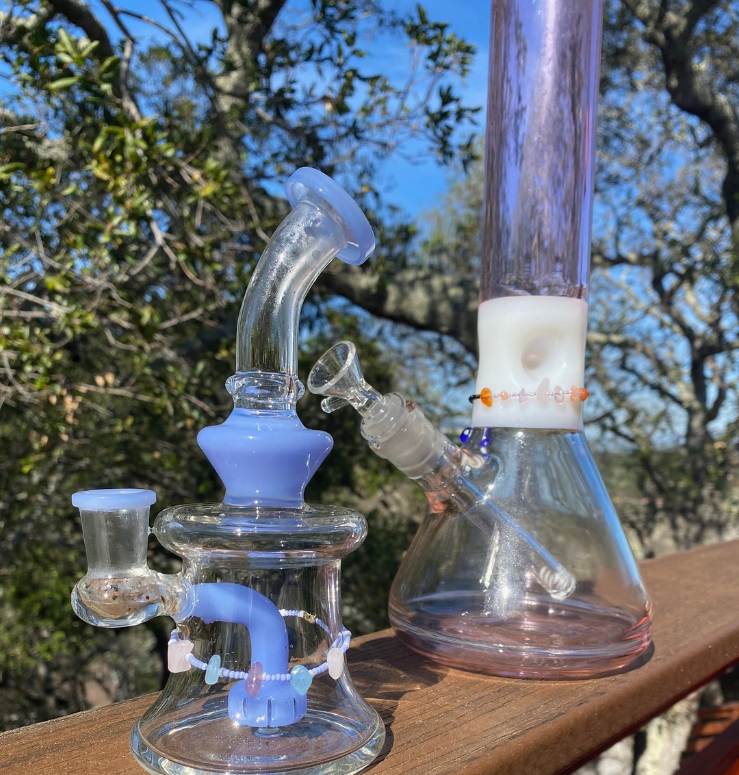 Bong Charm Crystal Manifestation Bong Buddy Etsy