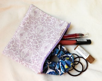 Bolsa con cremallera / Abeja reina morada