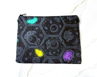 Estuche con cremallera / Estuche para lápices científicos / Células de luciferasa