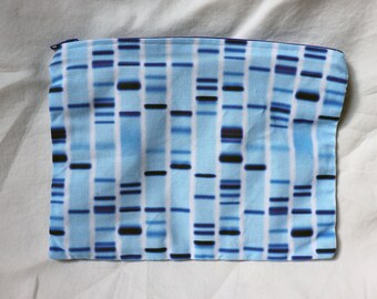 Estuche con cremallera / Estuche para lápices científicos / Electroforesis en gel, PCR, replicación de ADN