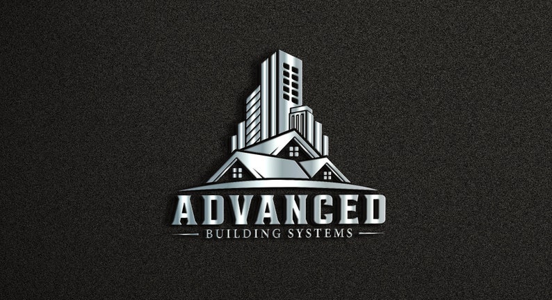 Custom Construction Logo Design Construction logo Roofing logo Real estate logo Contracting logo Builders Logo Plumbing Logo image 2