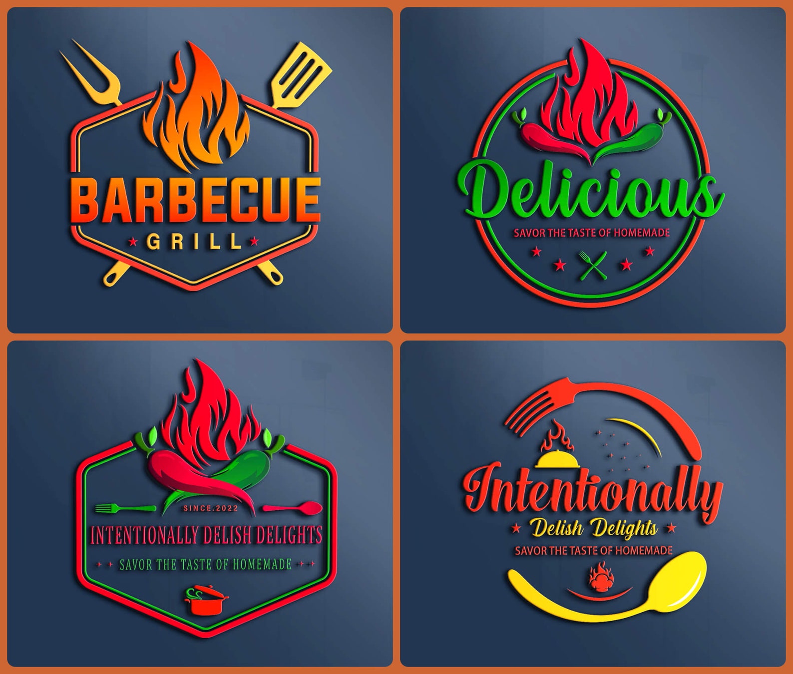 I Will Design Restaurant Food Kitchen Barbecue Grill Etsy