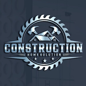 I will design construction logo, real estate logo, roofing logo, plumbing logo, contracting logo within 24 hours