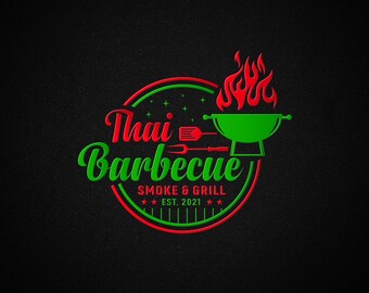 BBQ & Restaurant Logo Design | Custom Barbecue, Fast Food, Bar and Beer Logo | Food Business Branding