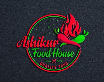I will design custom Restaurant logo and Food logo within 24 hours