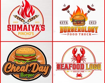 I will design Restaurant, Food, BBQ, Bar, Barbecue, Fast Food, Kitchen, Catering, Sea Food, Home Food, Cup Cake, Beer logo within 24 hours