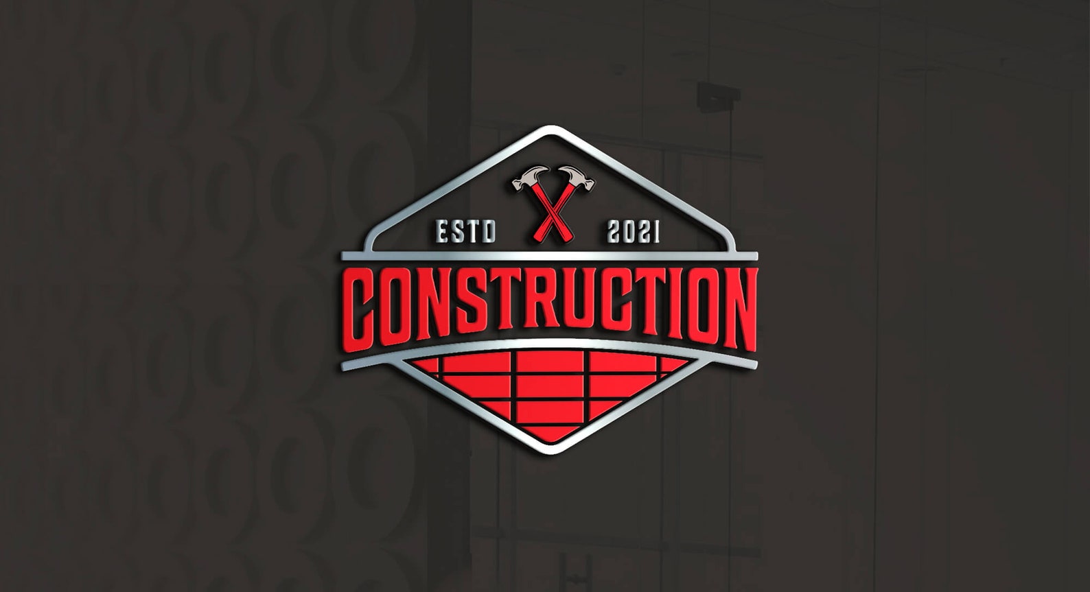 I Will Design Construction Logo Hammer Roofing Logo Home Etsy