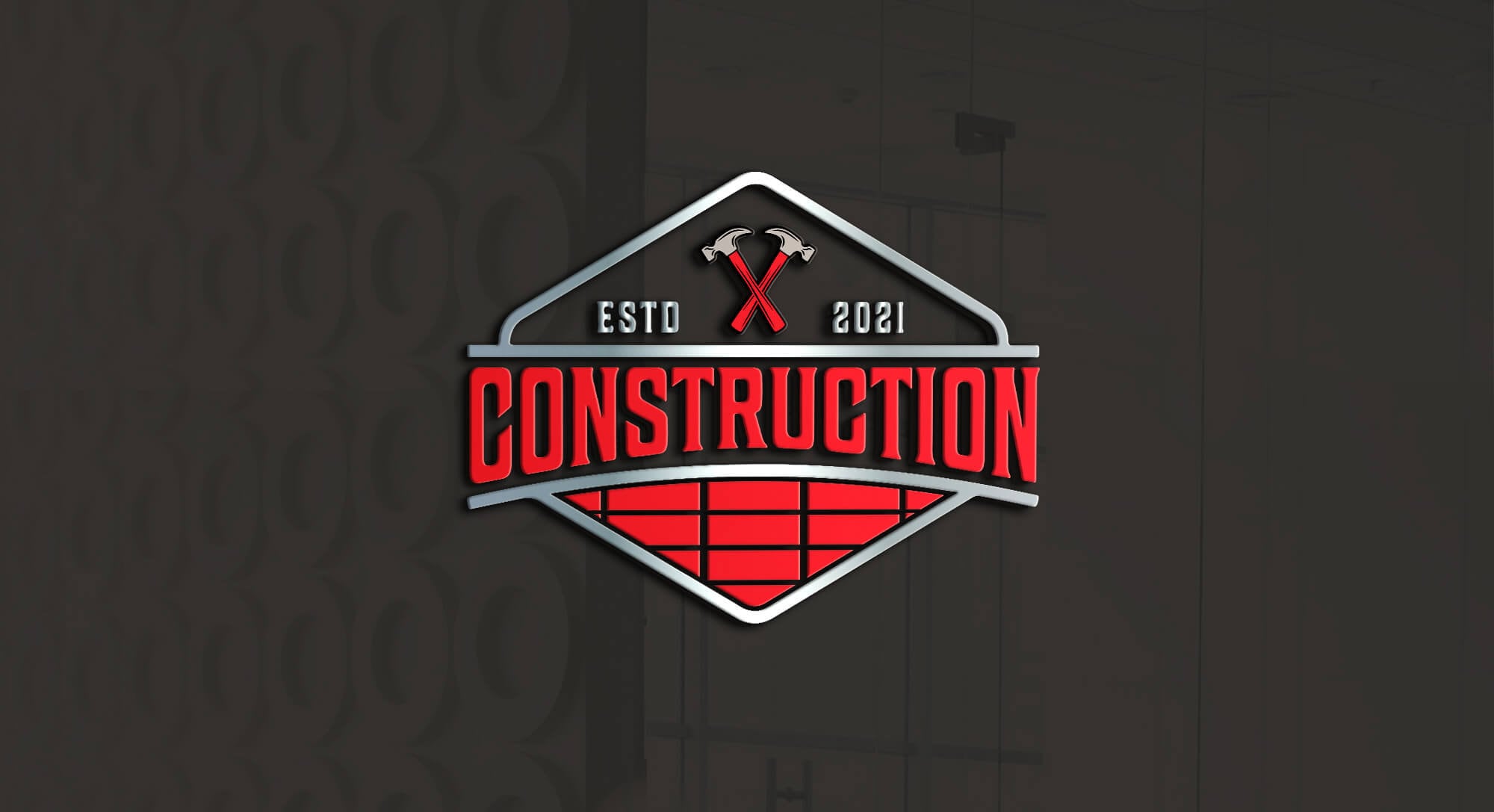 I Will Design Construction Logo Hammer Roofing Logo Home Etsy
