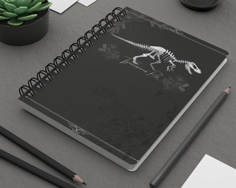 Gothic Style T Rex Skeleton Journal