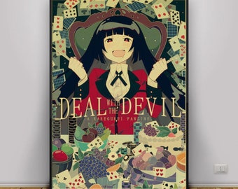 kakegurui sticker etsy