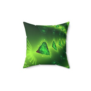 Spun Polyester Square Pillow