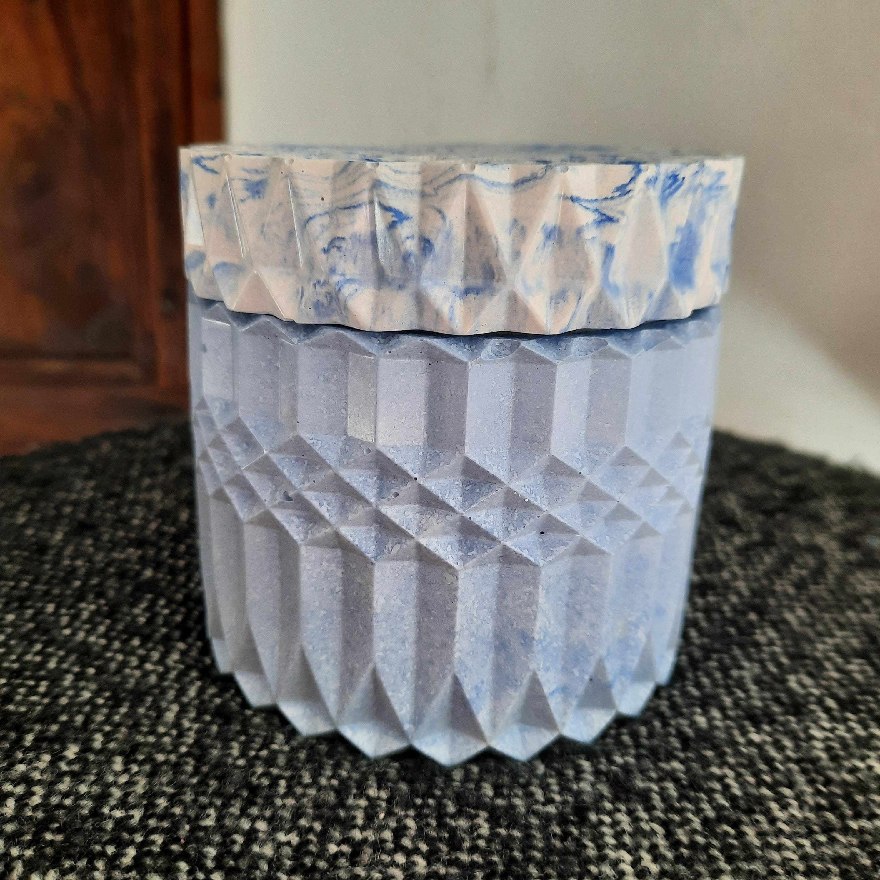 Boite Décorative en Béton