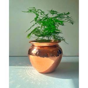 Copper Planter Pot Indoor Plant Pot Unique Plant Lovers Gift Disco Ball Planter Succulent Planter Cute Planter Decorative Planter