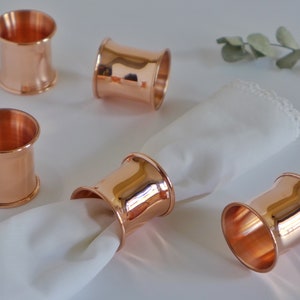 Kupfer Serviettenringe Set Serviettenringhalter Rustikal Serviettenhalter Hochzeit Serviettenringe Kupfer Hochzeitsdeko Kupfer Küche Dekor