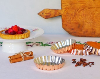 Flan Pans Tart Pans Set of 2 Etsy Canada