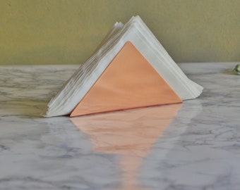 Copper Napkin Holder: Italian Design Kitchen Decor