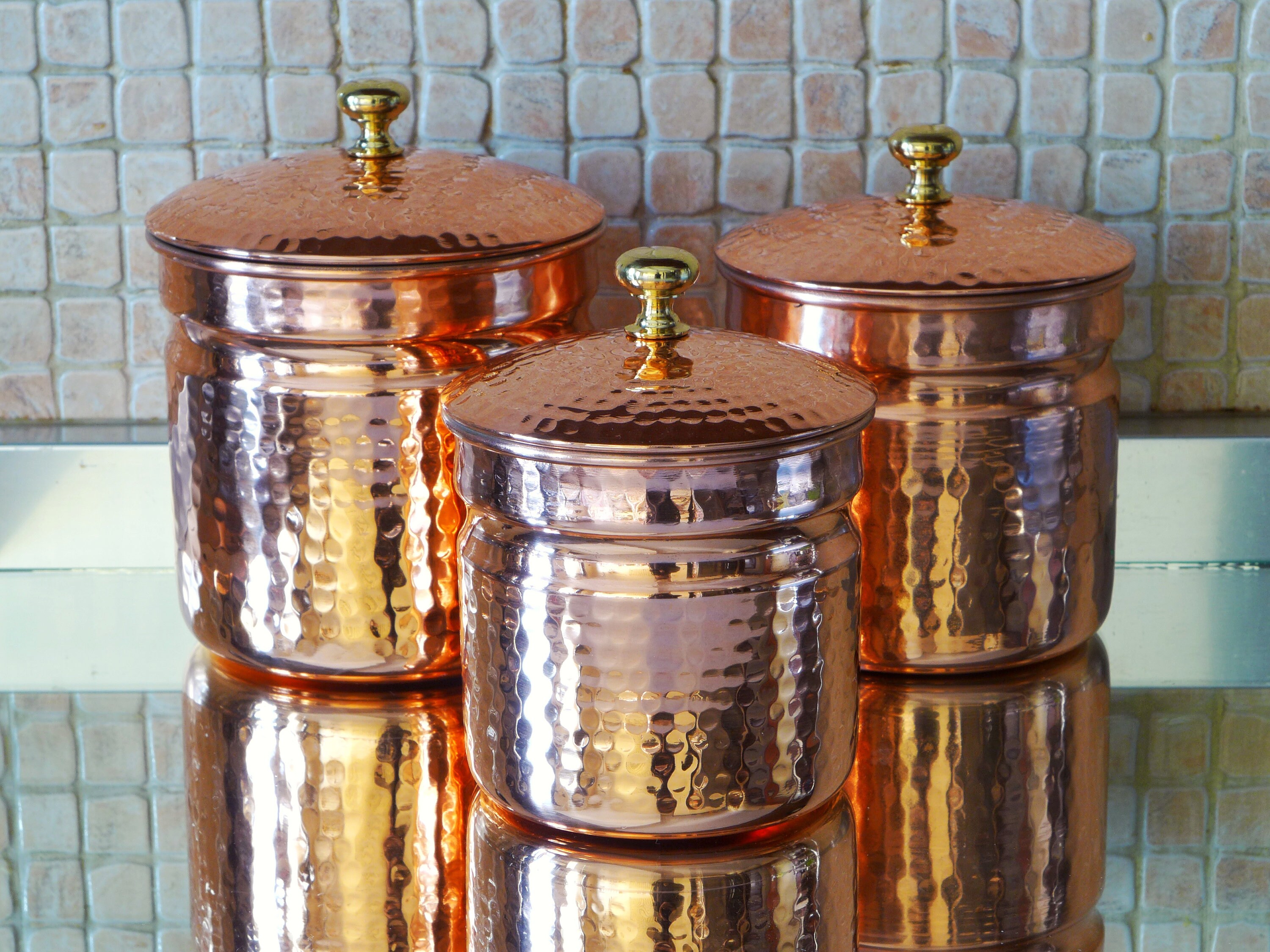 バーベキュー・調理用品 Copper CB Canister by nerudesignworks