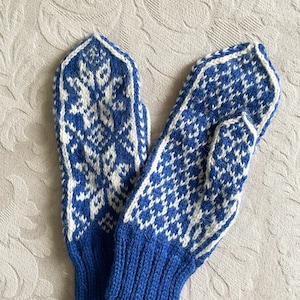Hand Knitted Mittens