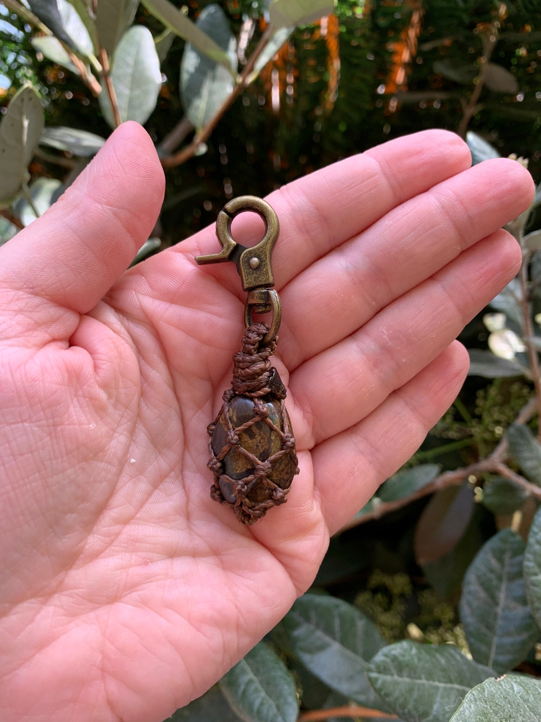 Amulette Bronzite A Pour Animaux - Pierre Paix et Douceur