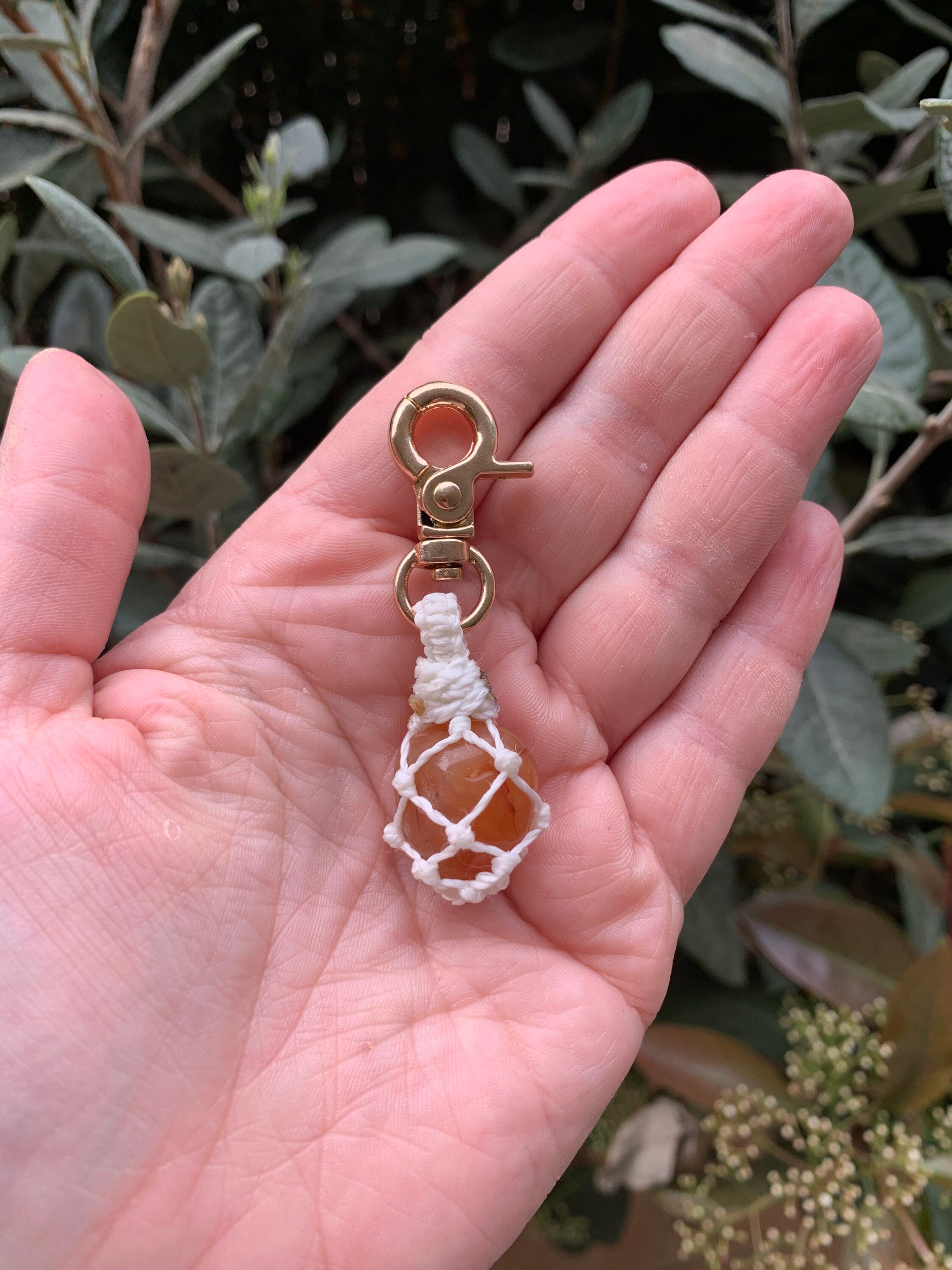 Amulette Cornaline A Pour Animaux - Vitalité Ancrage Confiance