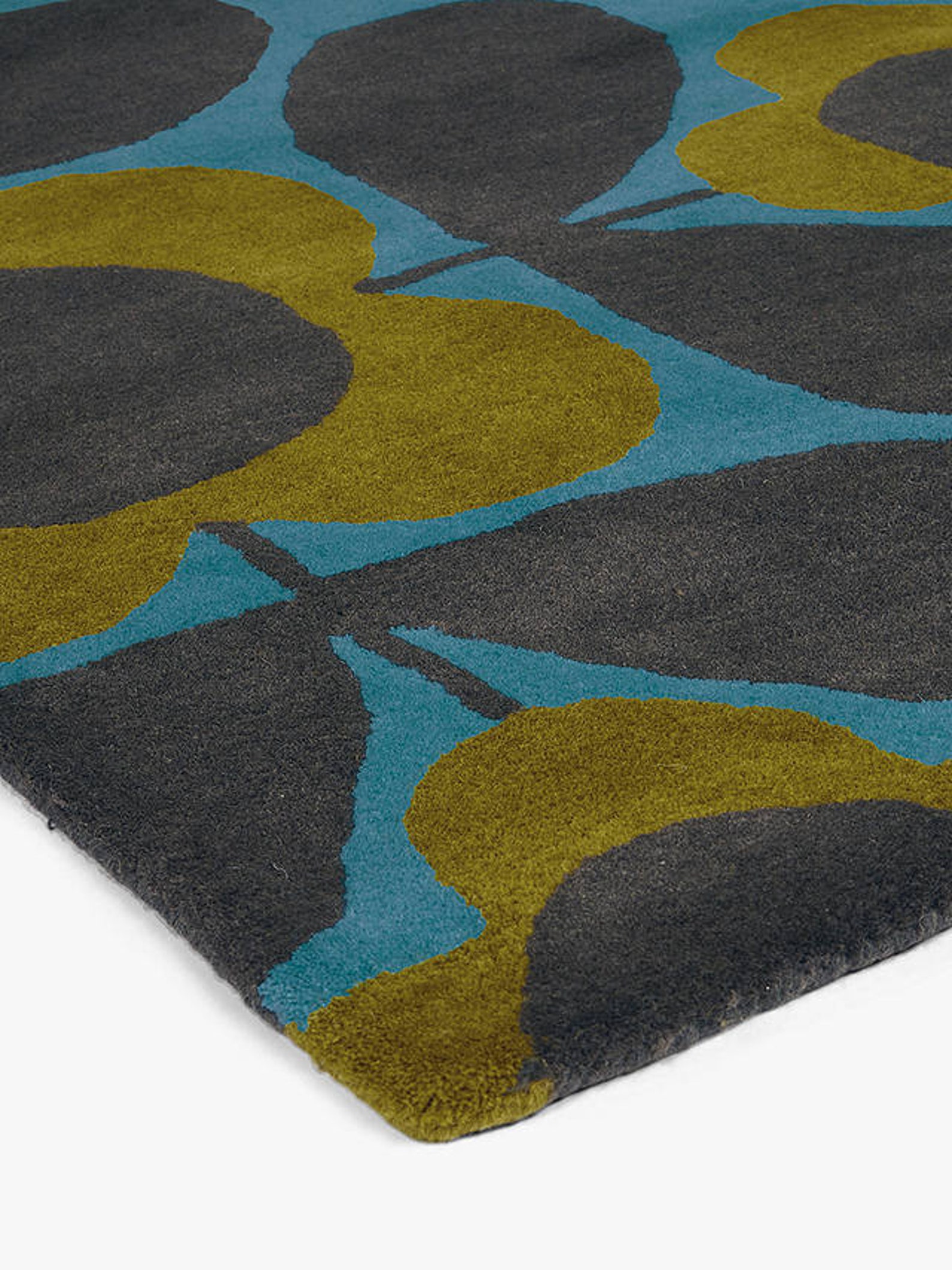 Orla Kiely Rugs Handmade Designer Scandinavian Oversize Art Etsy