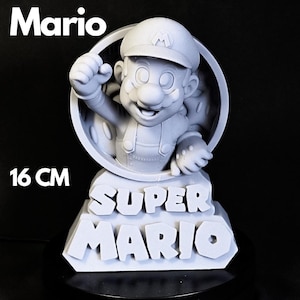 Figur zum Bemalen von Super-Mario-Dekor