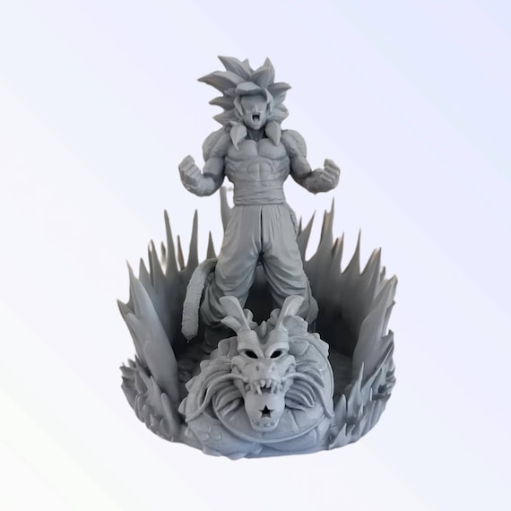 Resin Figurine to Paint Goku Dragon Ball 