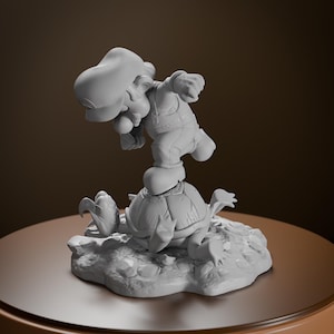 Figura pintável do Super Mario