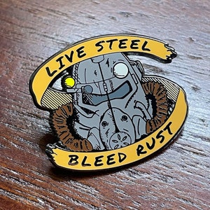 BoS Power Armor Helmet Enamel Pin